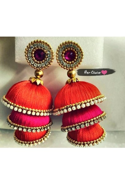Earring  - Red